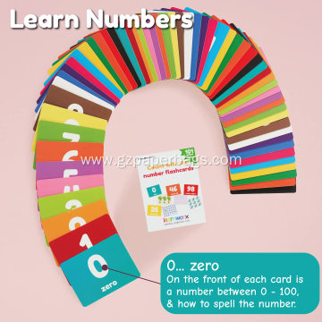 1 to 100 Number Flashcards Printable Flash Cards